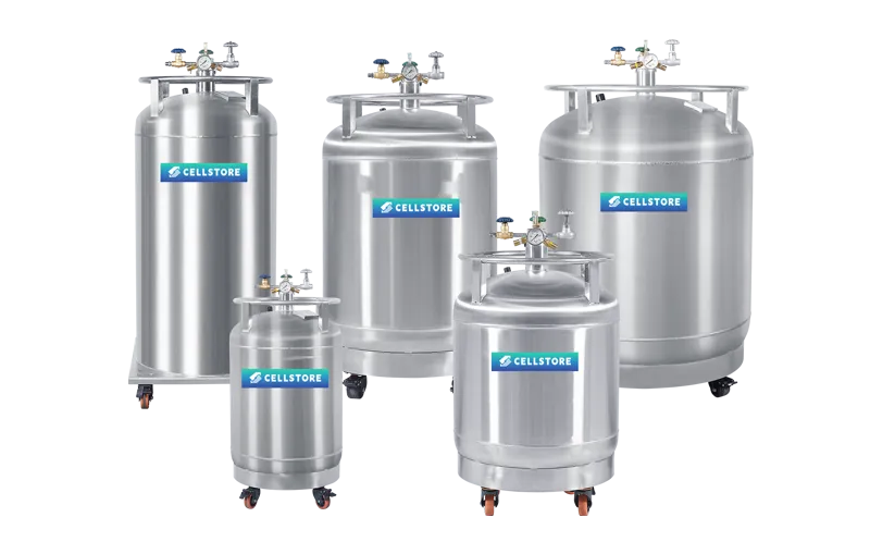 CryoFlo Self-Pressurizing Liquid Nitrogen Supply Tank