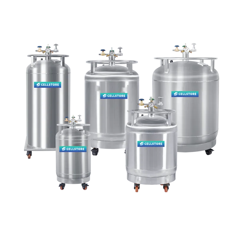 CryoFlo Self-Pressurizing Liquid Nitrogen Supply Tank